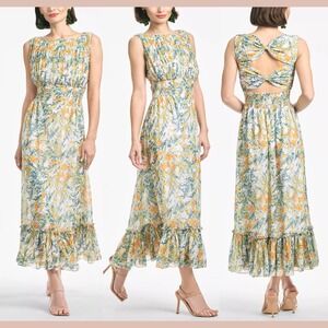ally linen dress Alex Dress - Cream Italian Linen Dress main image 0